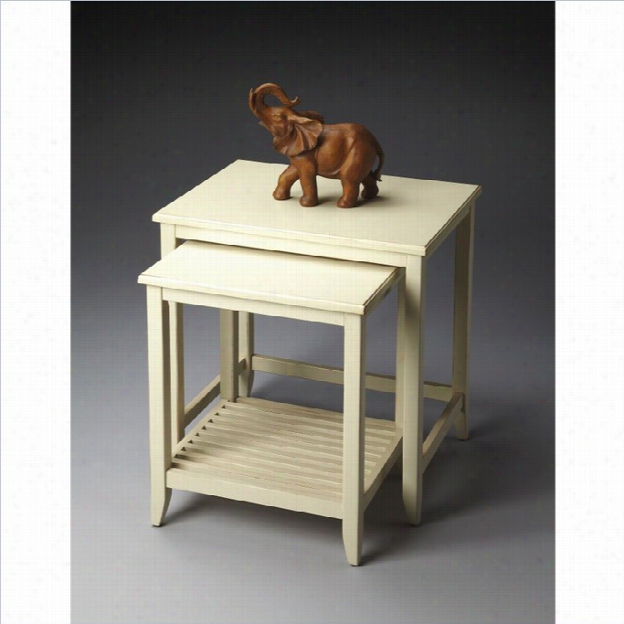 Butler Specialty Loft Nesting Tables In Cottage White