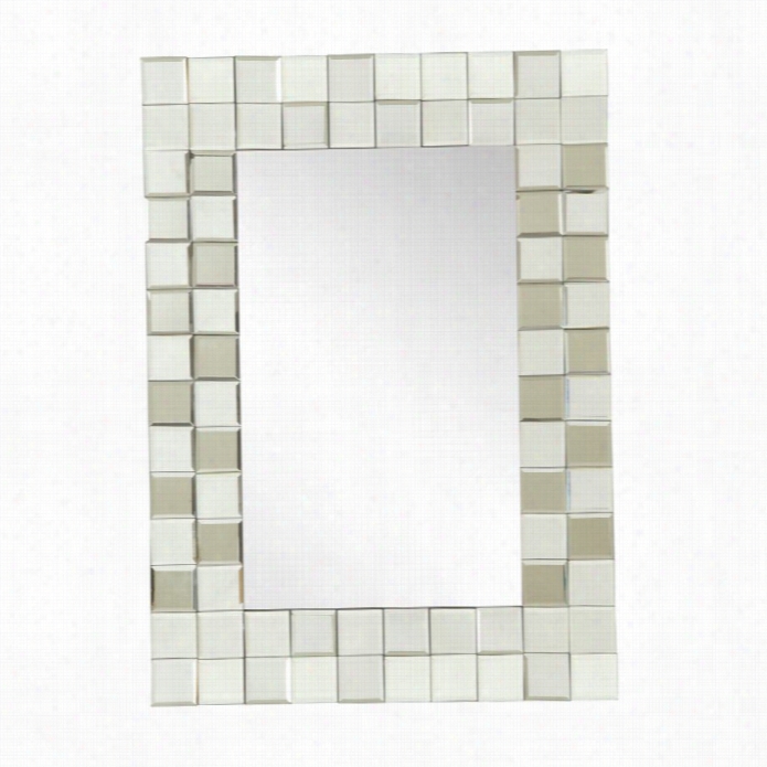 Coaster Wall  Mirror In Silver