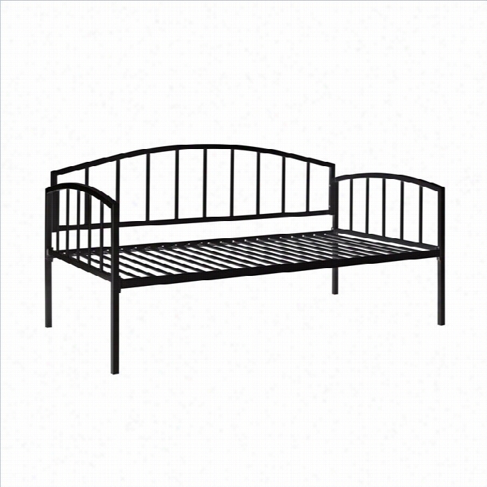 Dhp Ava Metal Twin Daybed In Black