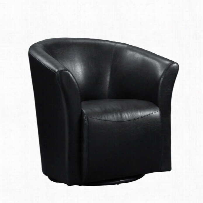 Elements Rocket Swivel Chair In Black