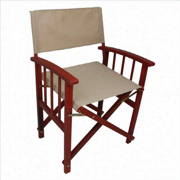 Interntainoal Caravan Royal Fiji Set Of 2 Patio Chair In Barn Red