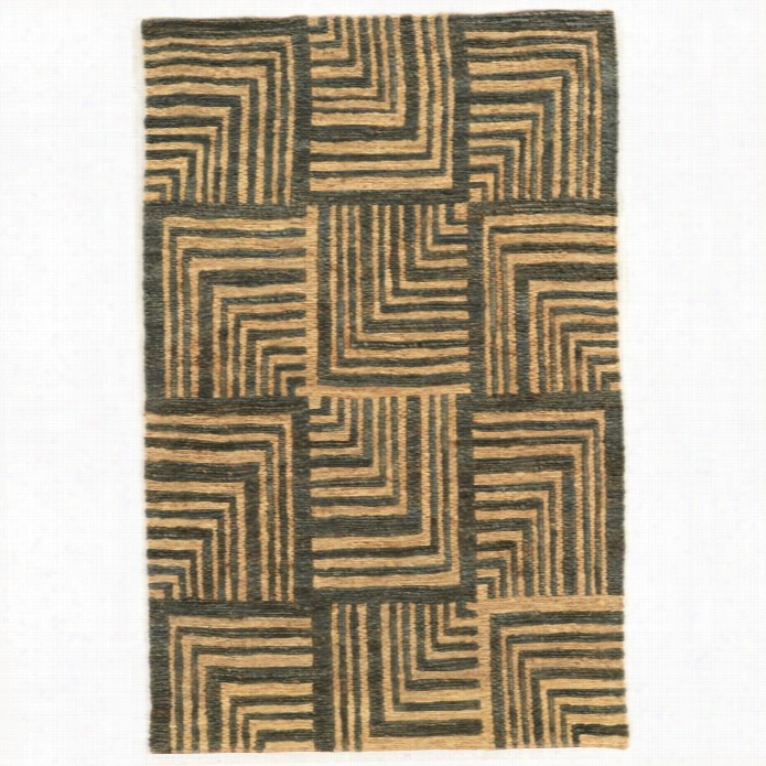 Linon Jute Soumak 2' X 3' Hand Knotted Rugs In Beige And Brown