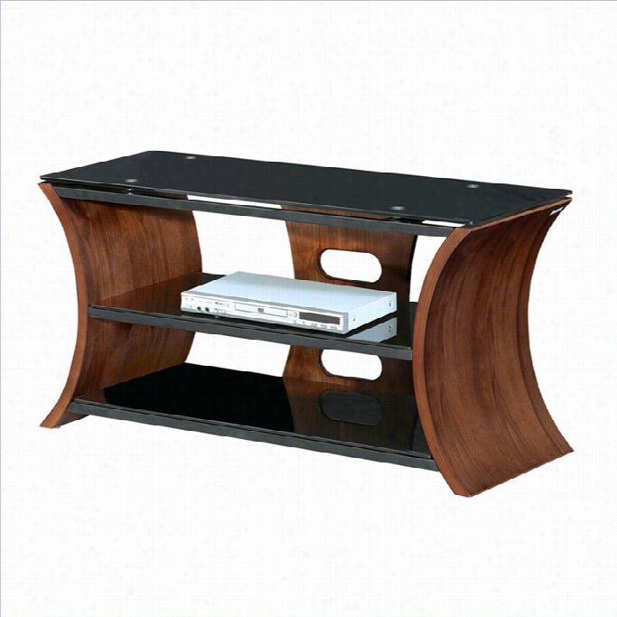 Lumisouce Metro Series  168 Tv Stand In Walnut Vener