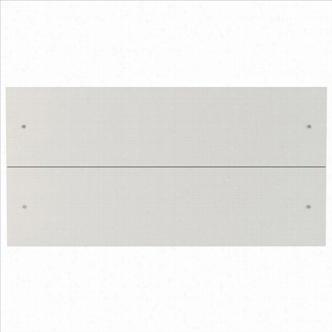 Manhattan Comfort Asotr  Decorative Wall Panel Headboard I White (set Of 2)