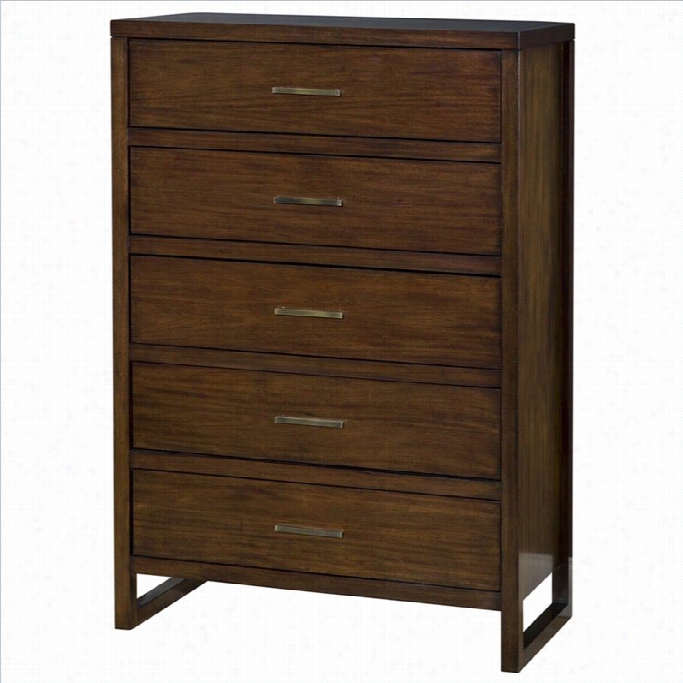 Modus  Furniture Uptown Chest In Mediu M Brown