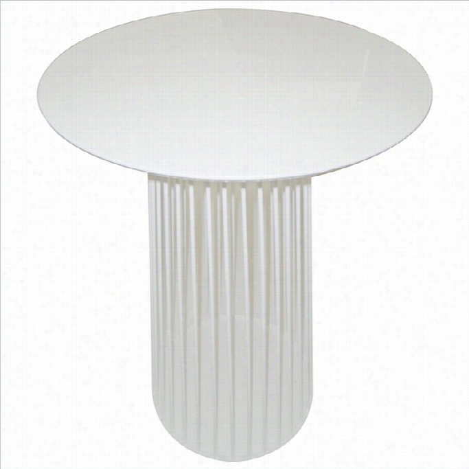 Moe's Cleo Bar Table In White