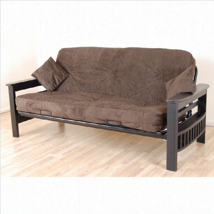 Primo Intrnational Tampa Futon In Chocolate