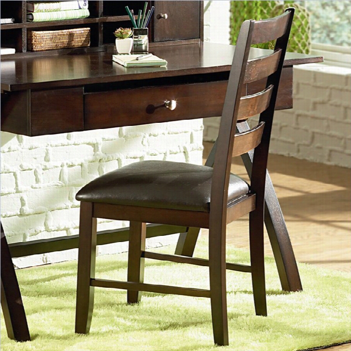 Steve Silver Company Sao Paulo Computer Dining Chair Ih Rich Multi-step Espresso