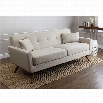 Abbyson Living Bayview Fabric Sofa in Ivory