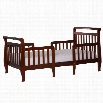 Dream On Me Emma 3-in-1 Convertible Toddler Bed in Espresso
