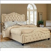 Hillsdale Trieste Fabric Bed in Buckwheat-Queen