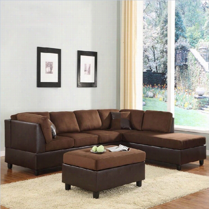 Trenth Ome Comfort Livings Tcional Sofa In Brown