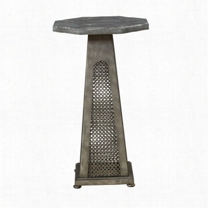 Universal Furniture Abide  Chair End Table In Mtal