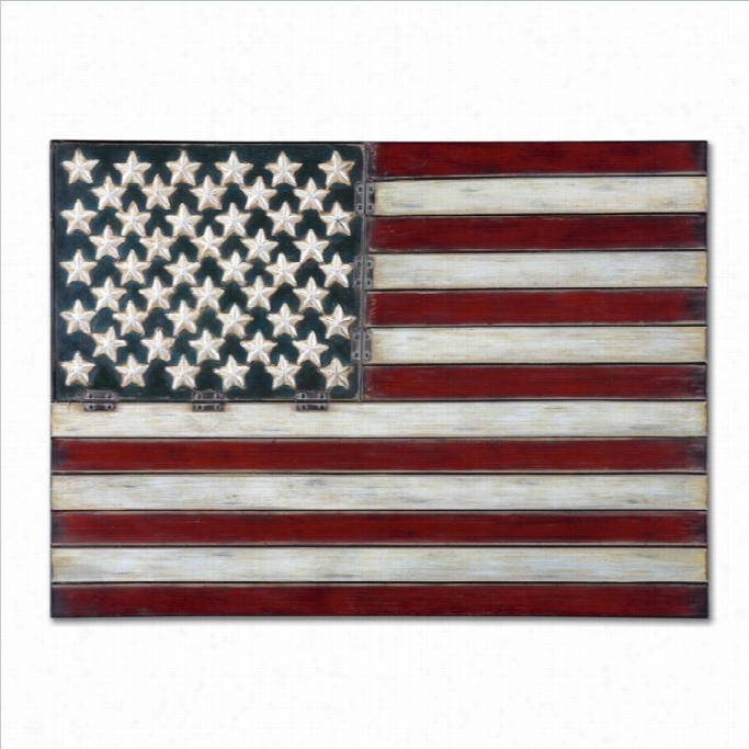 Uttermost American Flag Metal Wall Art