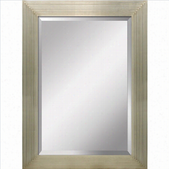 Yosemite Dec Rative Mirror In Satin Gold