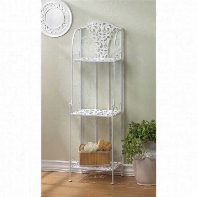 Zingz And Thingz Lace Design Shelving Rack