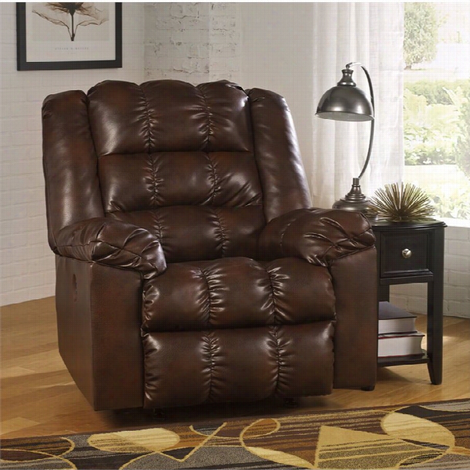 Ashley Hatton Durablend Sovereign Rocker Recliner In Java