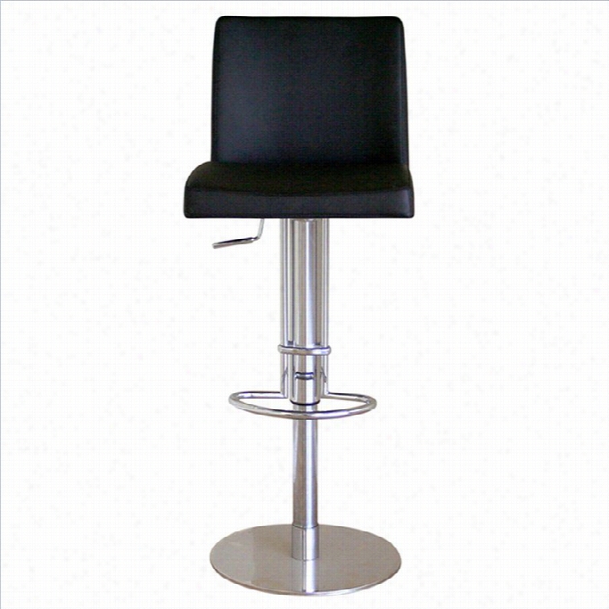 Baxton Studio Marcus Bar Stool In Black