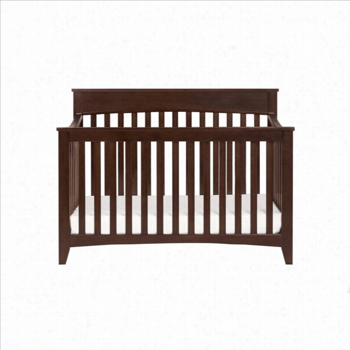 Davinci Grove 4-in-1 C Onvertible Crib With Toddler Rail In Espress O