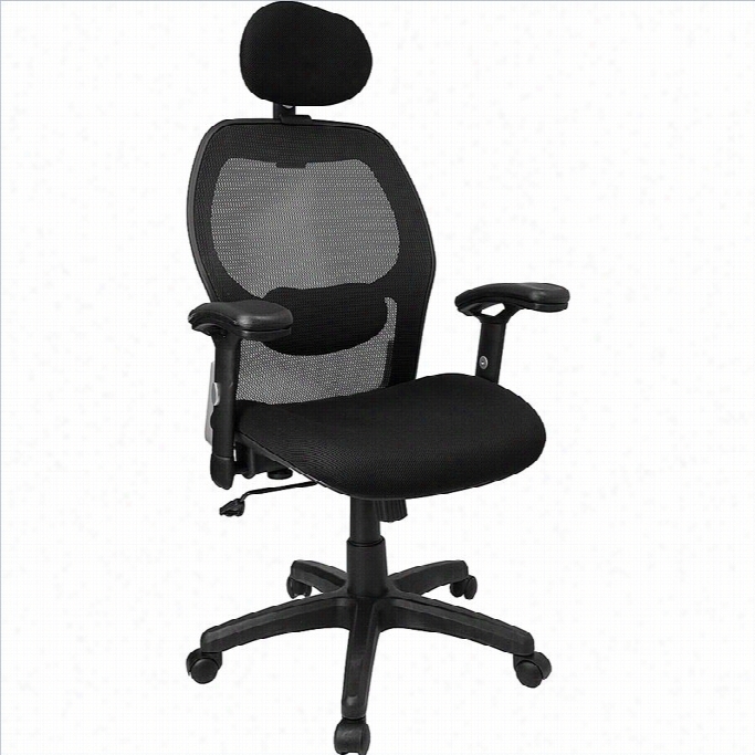 Flahs Furniture High Back Super Mesh Office Chair In Lack