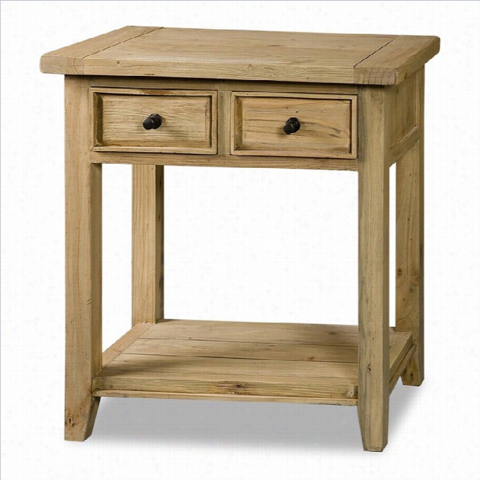 Hillsdale Tuscaan Re Treat 2 Draaer Console Table In Weathered Pine