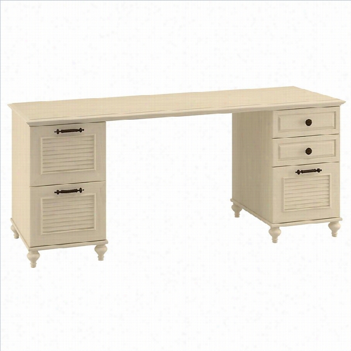 Kathyireland By Bush Volcano Dusk Double Pe Destal Desk