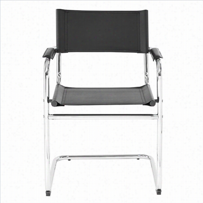 Linon Delta Office Chair In Black