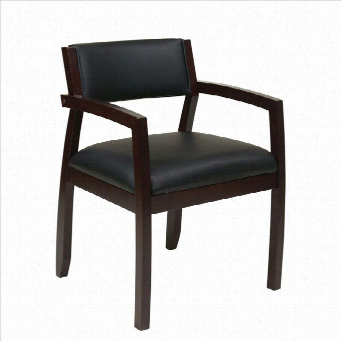 Office Star Napa Guest Chair With Upholstere Dbackin E Spresso