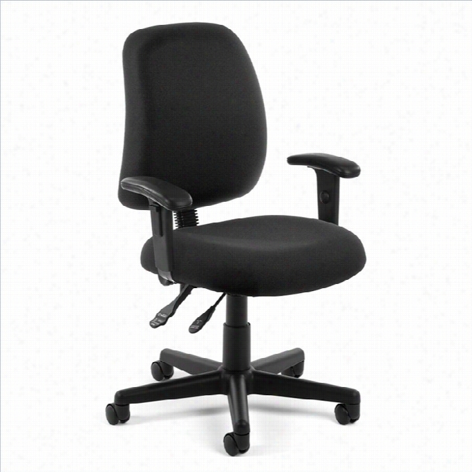 Ofm Posture Employment Office Chair With Arms In Black