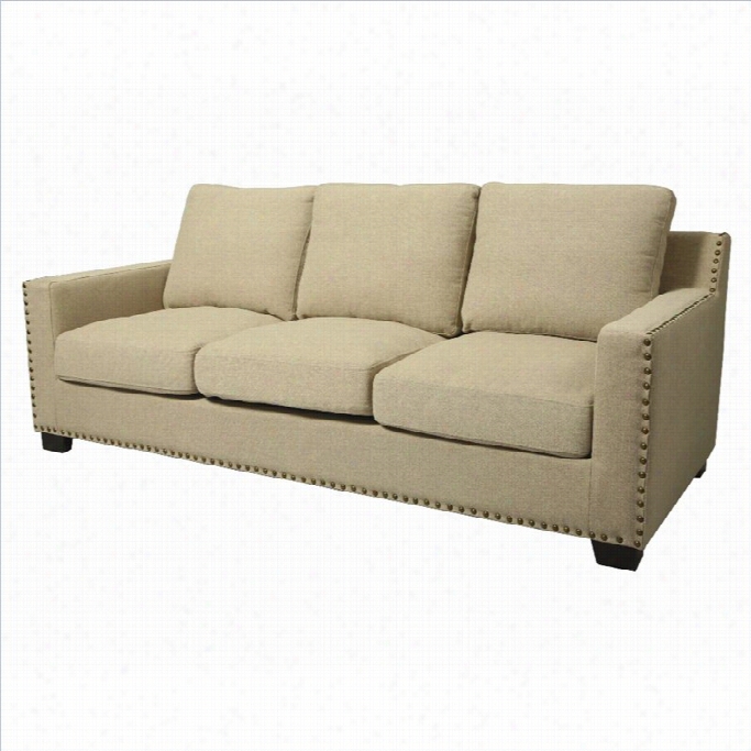 Pastel Furniture Ayma Ra Sofa In Cream