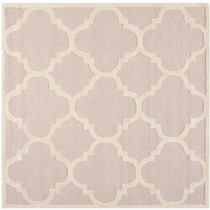 Safavieh Cambridge Light Pink Transitional Rug - Squaate 6'