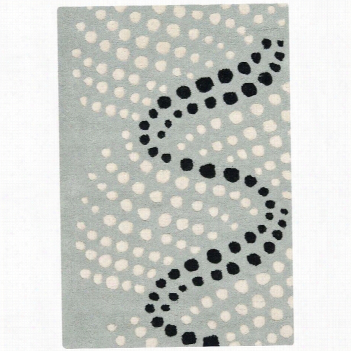 Safaviehsoho Accent Rug In Grey / Ivory