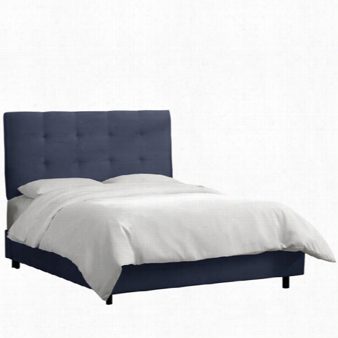 Skyline Tufetd Bed In Premier Lazuli Blue-twni