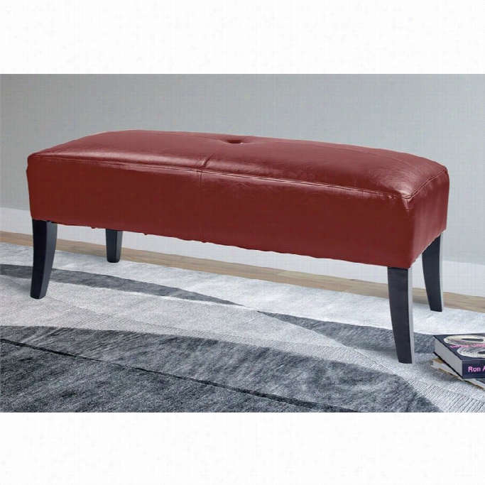 Sonax Corliving Antohio Bench In Red
