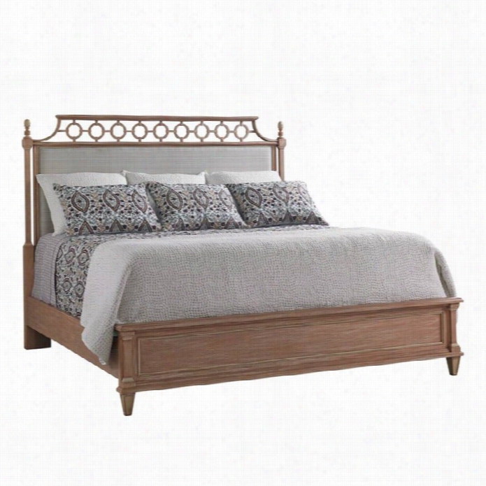 Stanley Furniture Prdservve Califonia King Upholstered Bed In Rose