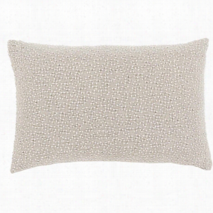 Suryae Liza Down  Fill 13 X 19 Pillow In Gray