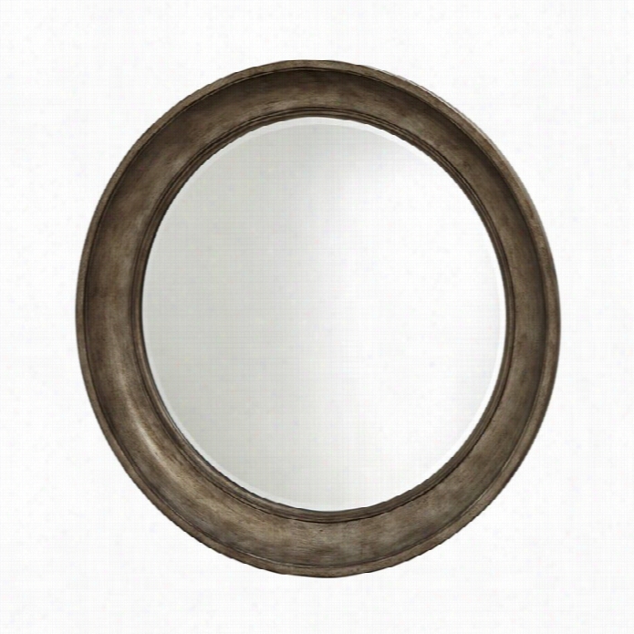 Unievrsal Furniture California Round Mirror In Champagne