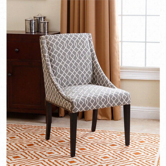 Abbyson Living Shelton Dining Chair In Gray