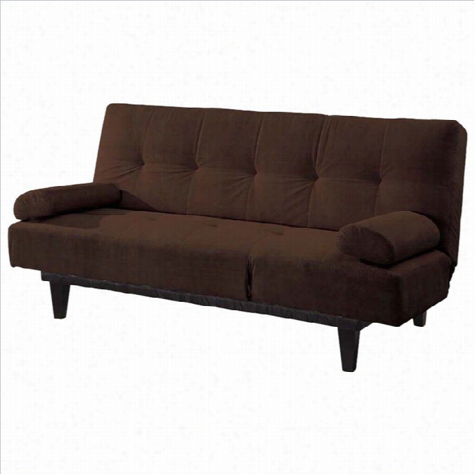 Acme Furniture Cybil Adjustable Sofa In Brown