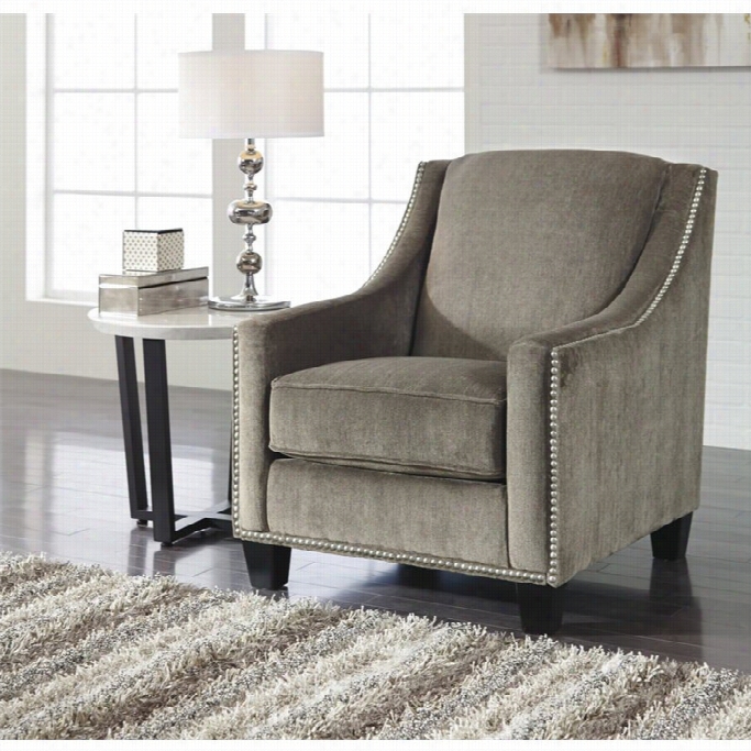 Ashley Donnell Fabic Accent Chair N Otter