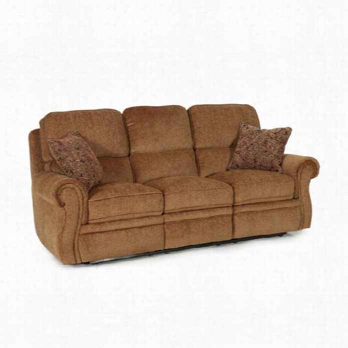 Barccaloungger Oliver Ii Reclining Farbic Sofa In Hardy Topaz