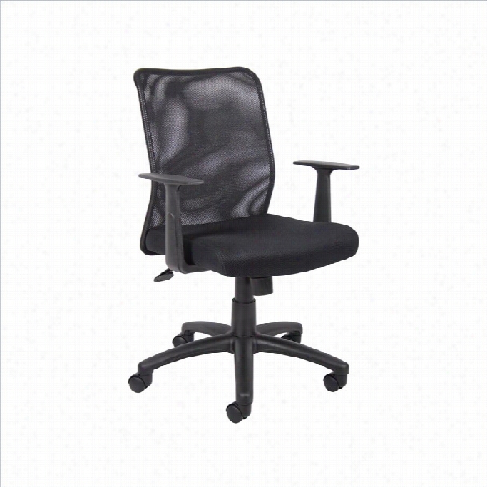 Boss Office Mesh Task Office Chair With -arms