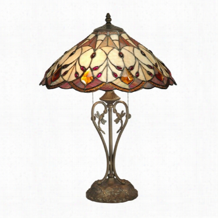 Dael Tiffany Marshall Table Lamp