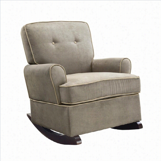 Dorel Asia Baby Reelax Tinsley Rocker In Dark Taupe