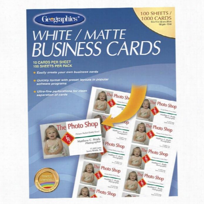 Geographics Royal Brites  Business Card