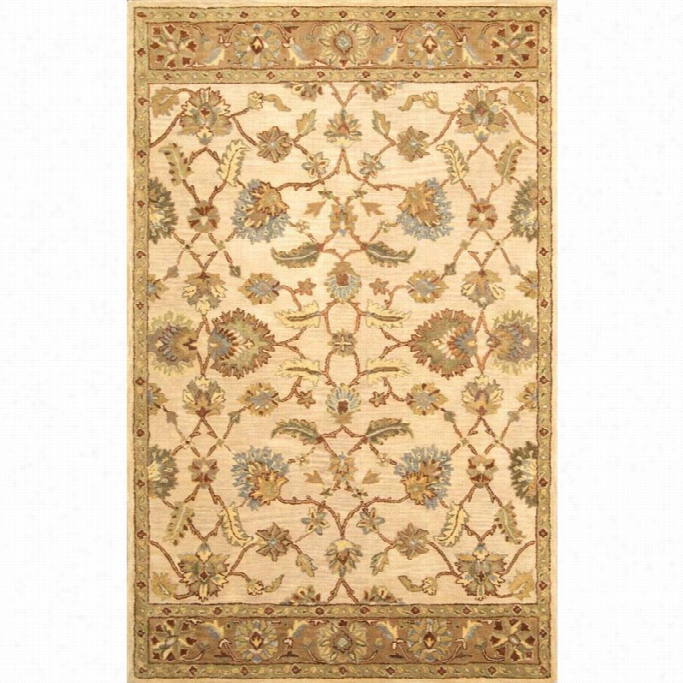 Nu Loom 5' X 8' Hand Tufted Hugh Rug In Beige