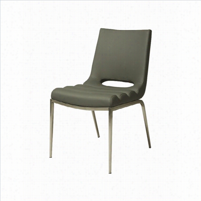 Paastel Furniture Emily Dining Chair In Gray