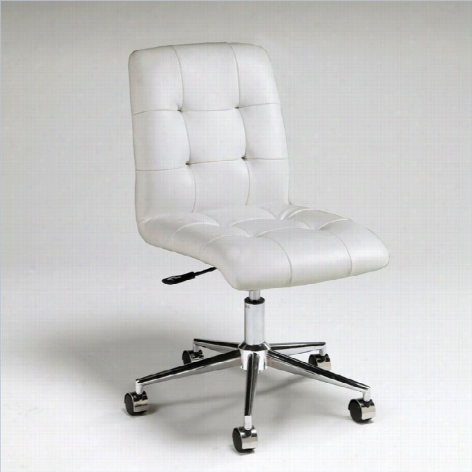 Pastel Furniture Hoquiam Office Chair In Ivory