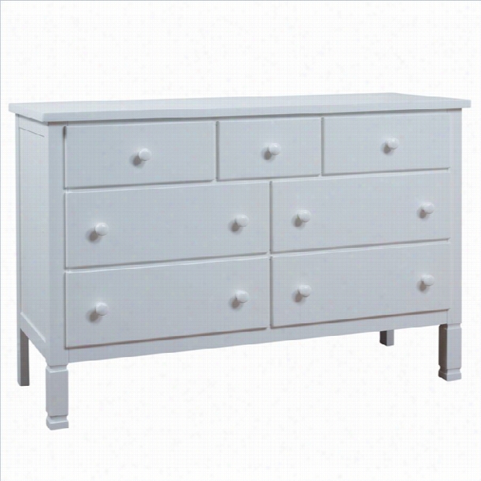 Sorelle Bedford Double Dresser In White