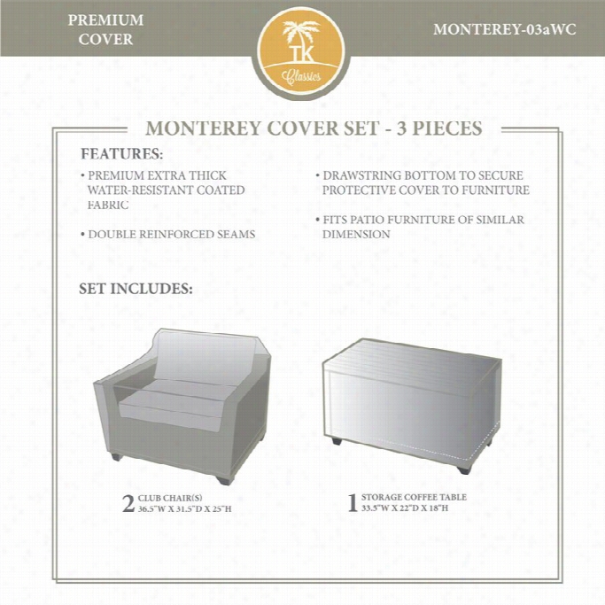 Tkc Montefey 3 Piece Winter Cover Set In Beige